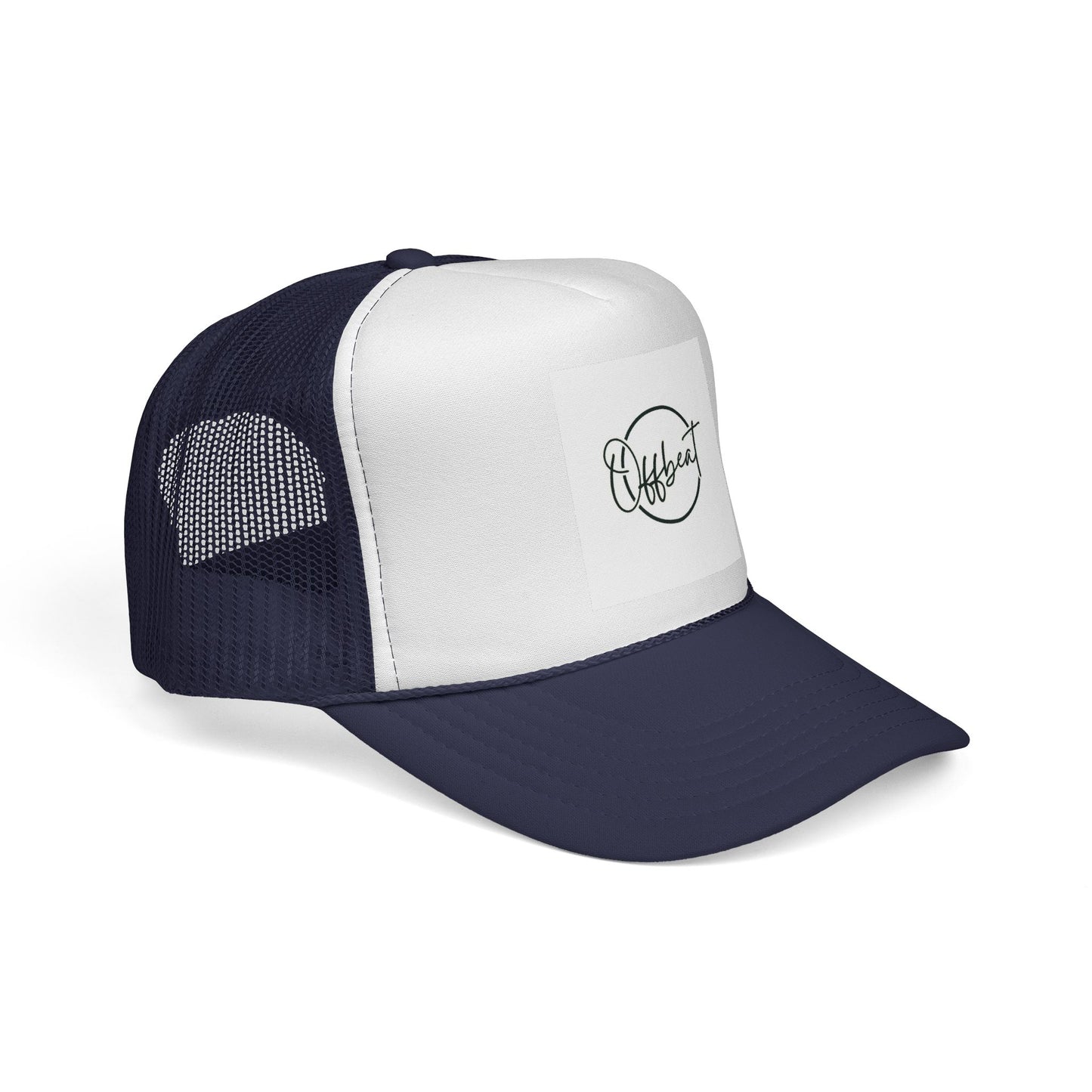 Trucker Cap with Offbeat Design - Unisex Hats for Casual Style, Trendy Accessories, Gift for Outdoors, Streetwear