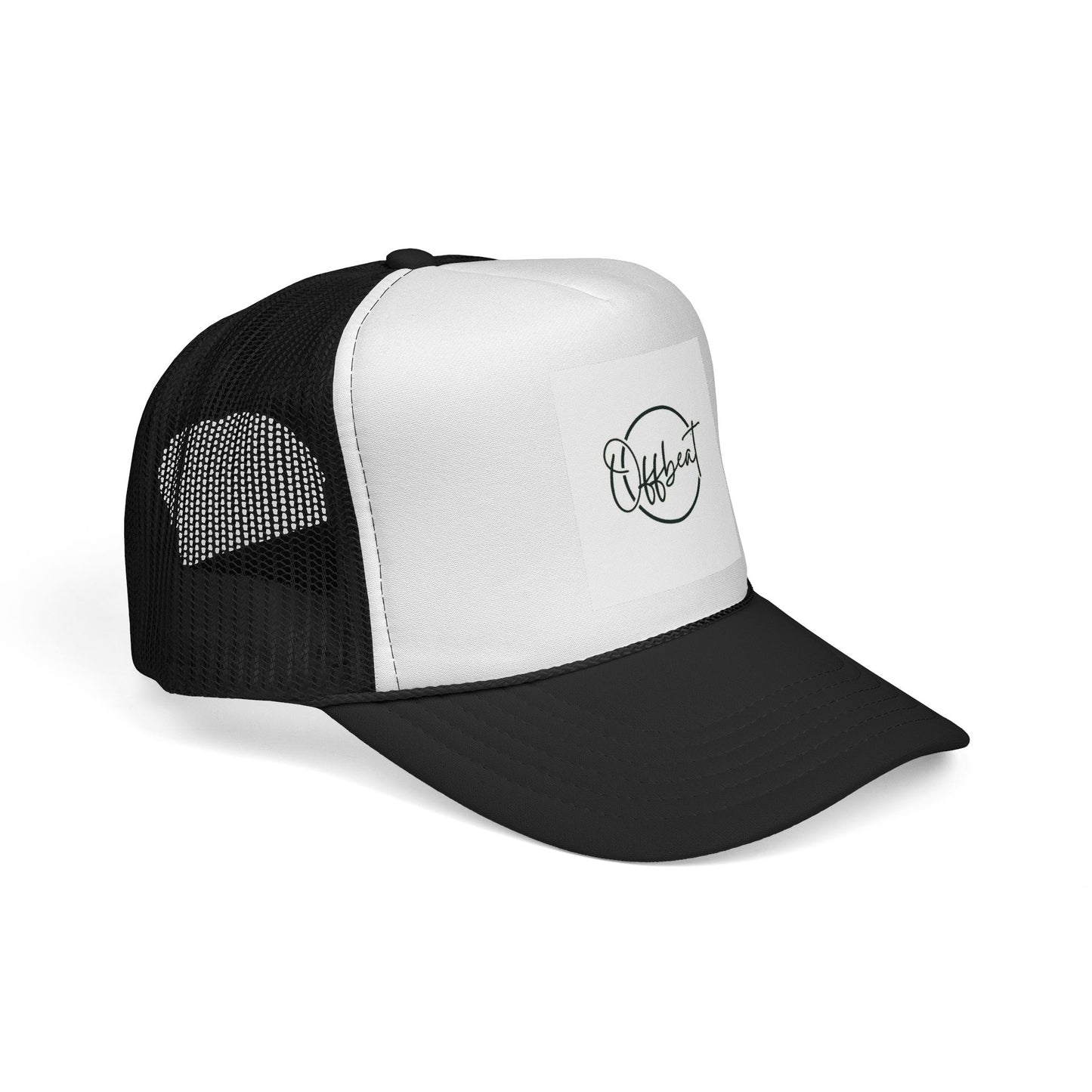 Trucker Cap with Offbeat Design - Unisex Hats for Casual Style, Trendy Accessories, Gift for Outdoors, Streetwear