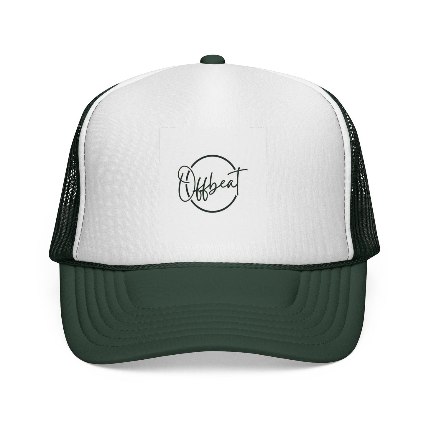 Trucker Cap with Offbeat Design - Unisex Hats for Casual Style, Trendy Accessories, Gift for Outdoors, Streetwear