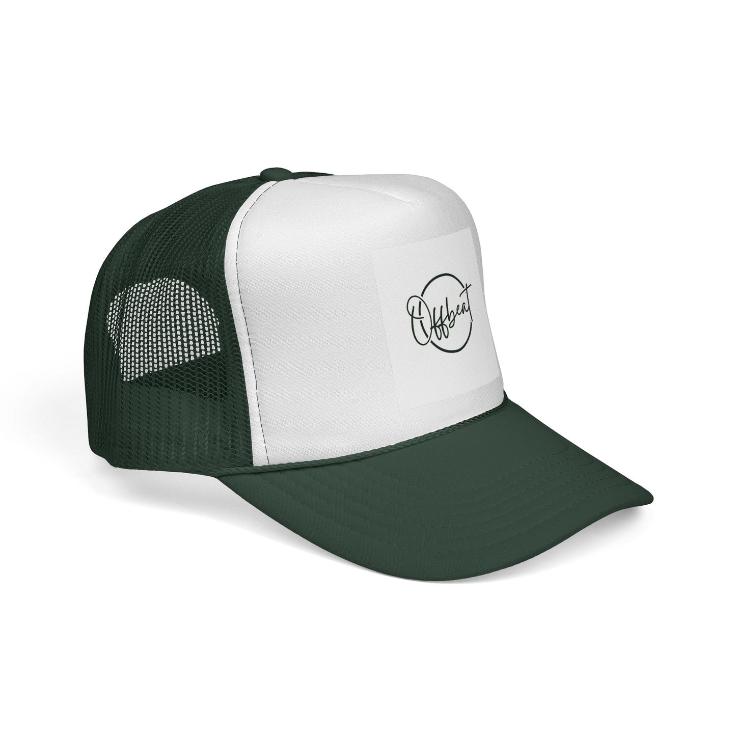 Trucker Cap with Offbeat Design - Unisex Hats for Casual Style, Trendy Accessories, Gift for Outdoors, Streetwear