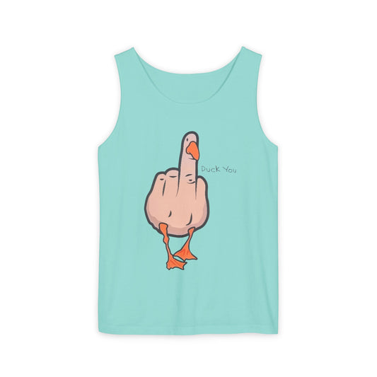 Funny Goose Tank Top, Unisex Summer Top, Casual Graphic Shirt, Gift for Friends, Humor Shirt, Relaxed Fit Tank