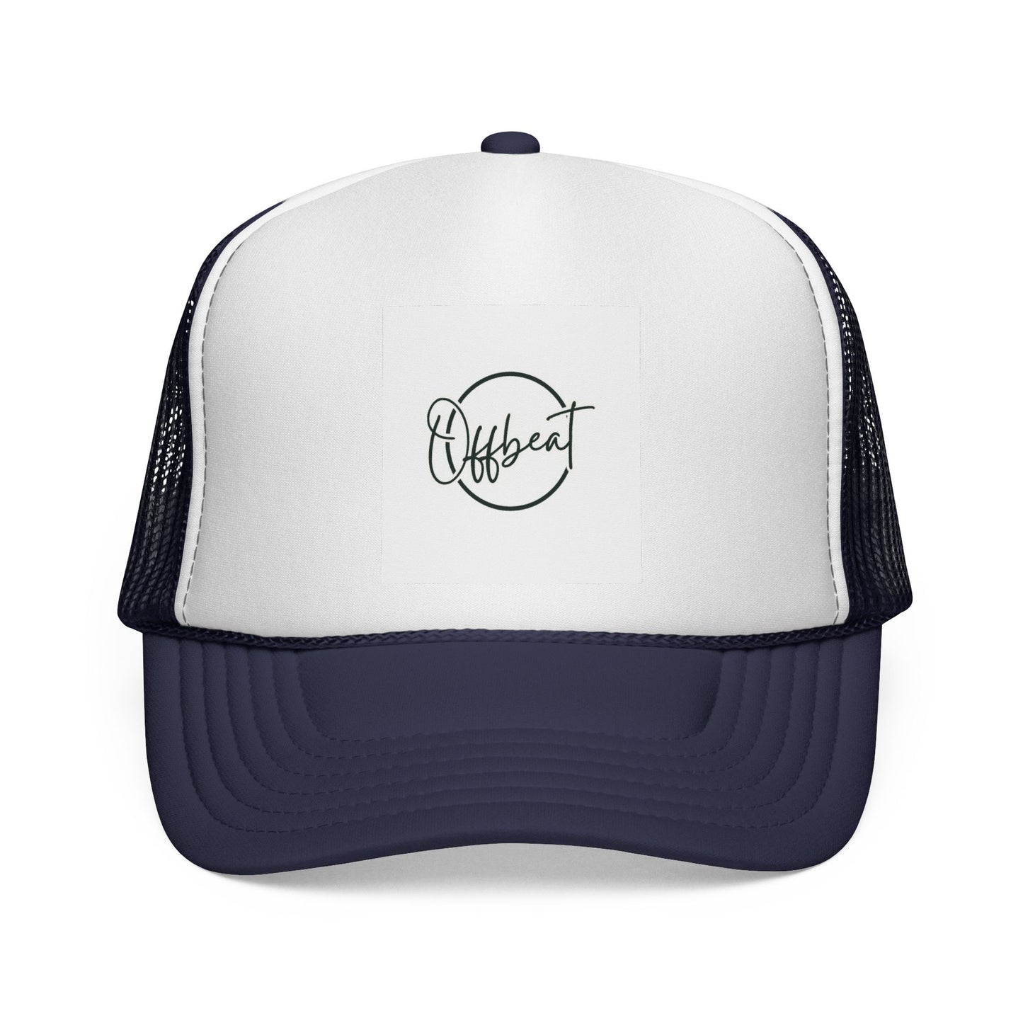 Trucker Cap with Offbeat Design - Unisex Hats for Casual Style, Trendy Accessories, Gift for Outdoors, Streetwear
