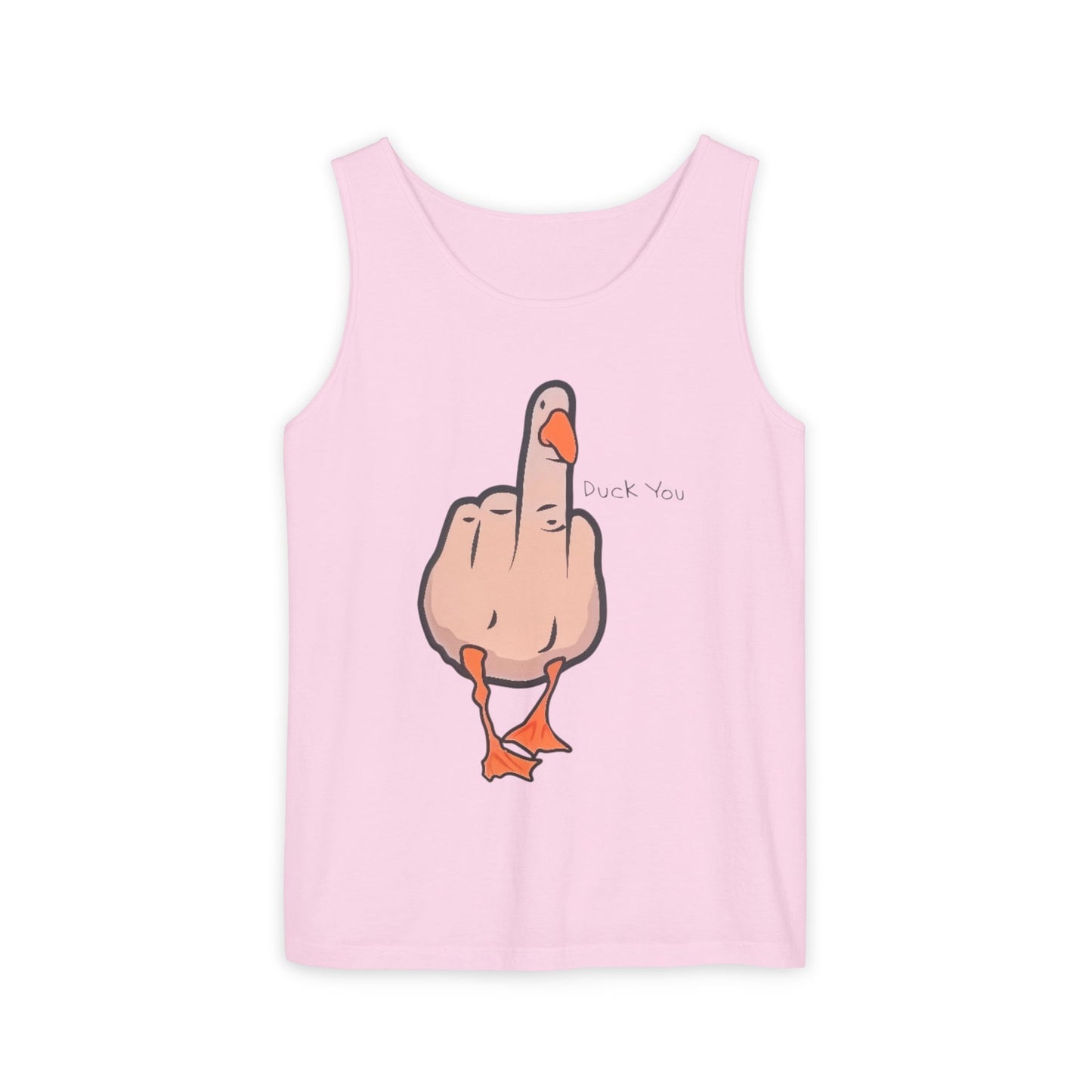 Funny Goose Tank Top, Unisex Summer Top, Casual Graphic Shirt, Gift for Friends, Humor Shirt, Relaxed Fit Tank